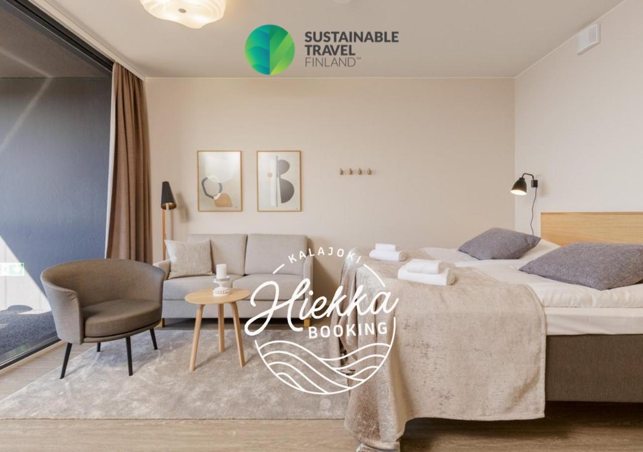 Marina Chalets Studios By Hiekka Booking - Sisaeltaeae Liinavaatteet Ja Loppusiivouksen Kalajoki Eksteriør bilde